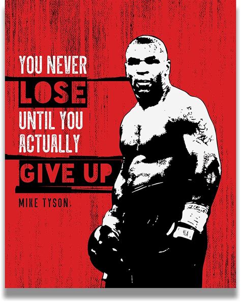 Buy Motivational Sports Quotes - Boxing Poster, Print or Canvas - Mike ...