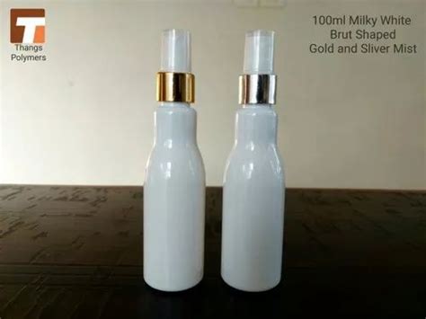 Milky White PET Bottle - 100 Ml Milky White Bottle Manufacturer from ...