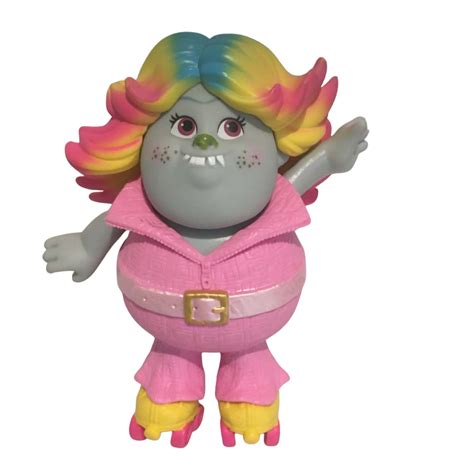 Dreamworks Trolls 15cm Bridget Lady Glitter Sparkleson Roller Skates ...