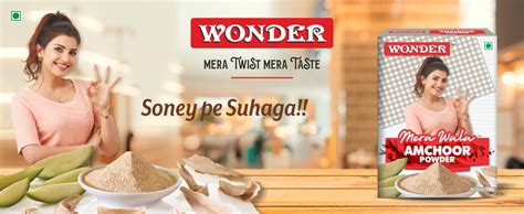 Wonder Mera Wala Amchur/Amchoor Spices/Dry Mango Slices Powder/Khatai ...