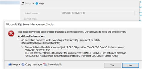 Image result for SQL to Oracle Linked Server