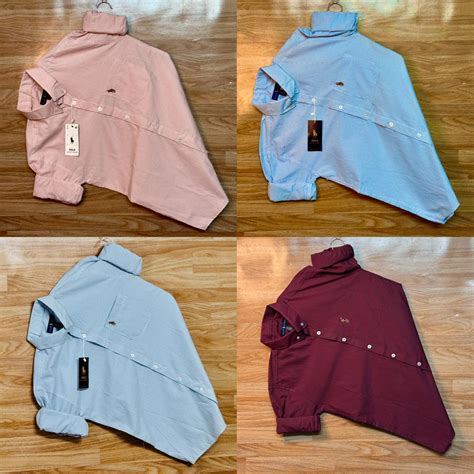 RL POLO Shirt Regular fit Checkd Formal Shirt (Pack Of 4)