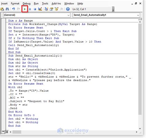 Image result for How to Automatically Send Email From Excel