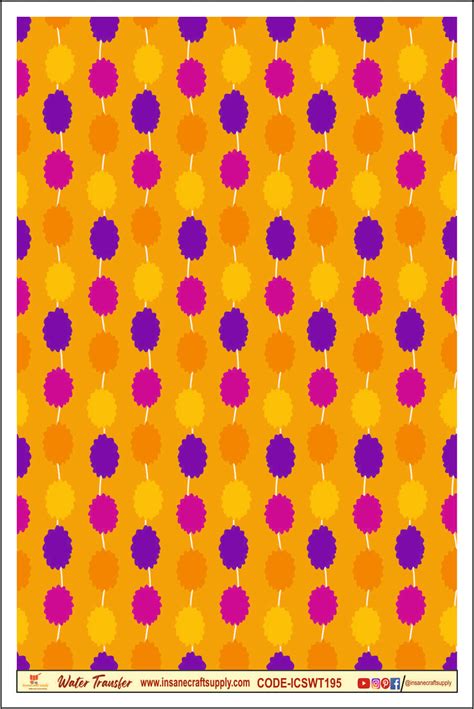 Water Transfer Sheet 195 – insane craft supplies