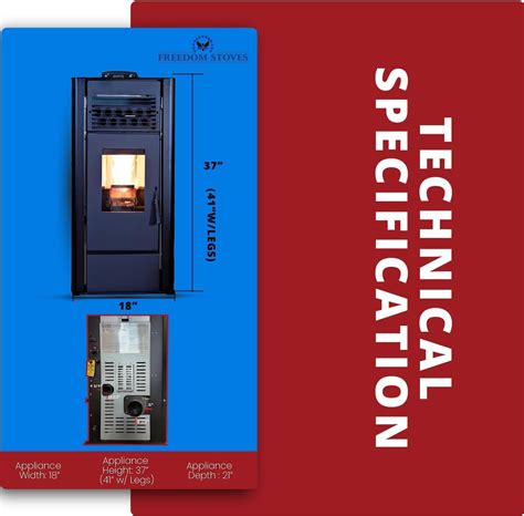 Pellethead Freedom Stoves Freestanding Independence PS21 Pellet India ...