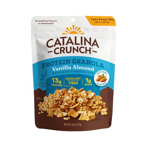 Catalina Crunch ProteinTRDN Granola - Low Sugar Breakfast Cereal with ...