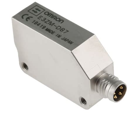 E3ZM-D87 Omron | Omron Diffuse Photoelectric Sensor, Block Sensor, 1 m ...