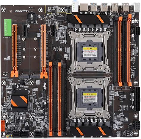 Buy Desktop Motherboard, LGA 2011-3 Dual Socket Desktop Mainboard for ...