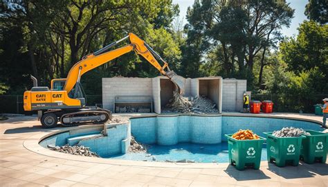 Pool Demolition Process 的图像结果
