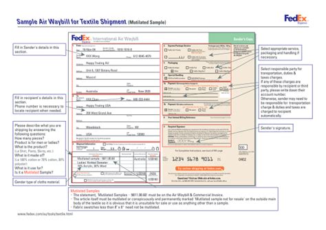 Image result for FedEx Printable Forms