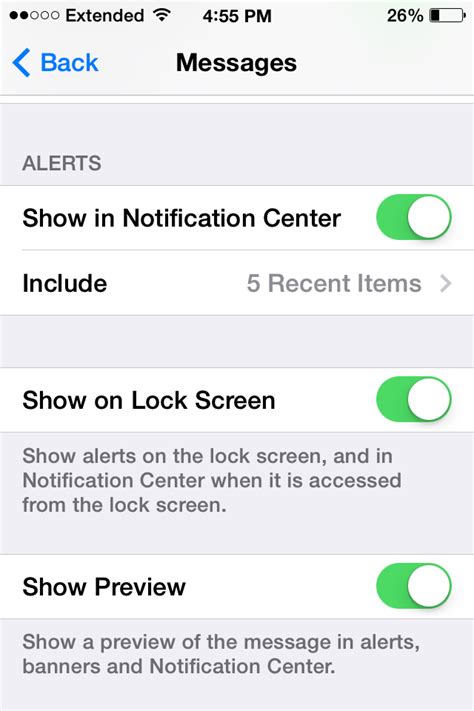 Image result for iOS Notification Center