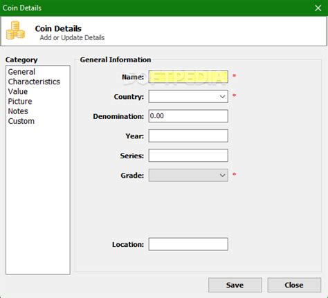 Image result for CoinManage Collection Database
