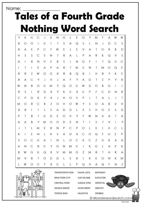 Fourth Grade Word Search
