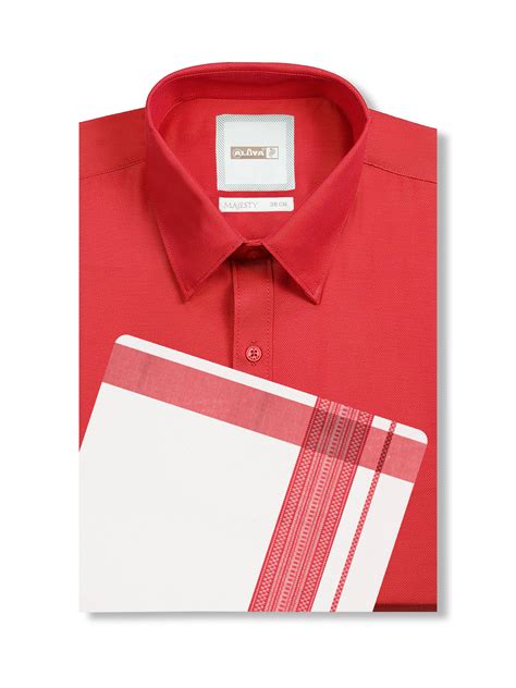 Buy Majesty Colour Shirt and Fancy Border Dhoti for Men Online – Alaya ...