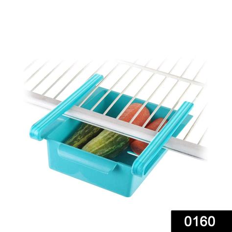 Fridge Space Saver Organizer Slide Storage Racks Shelf (1 Pcs) – Sky Shopy