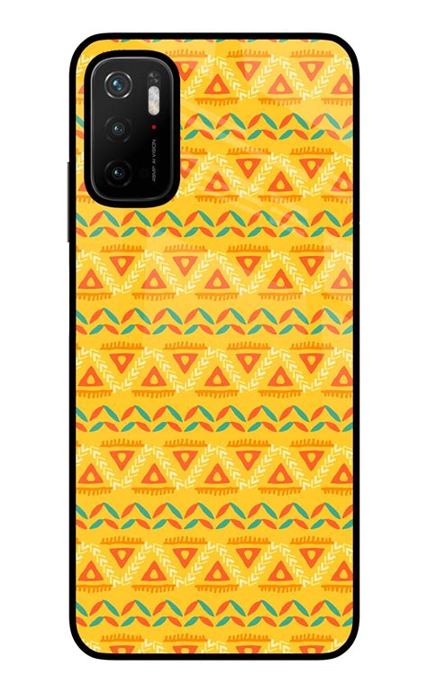 Buy Now Tribal Pattern Glass Case for Poco M3 Pro 5G Online | Casekaro