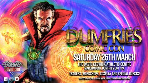 BGCP Comic Con: Dumfries, David Keswick Centre, Dumfries, 26 March 2022
