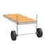 PlayStar Aluminum Dock Frame Kit with Wheel and Axle - 61-in Depth x 20 ...
