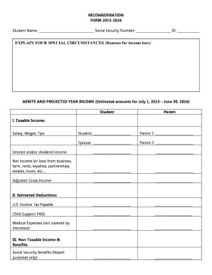 Fillable Online Reconsideration PJ Form Fax Email Print - pdfFiller
