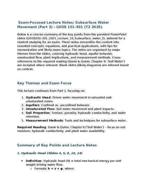 Image result for Subsurface Water Part