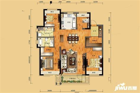 SR新城-95平米两居现代风格-谷居家居装修设计效果图
