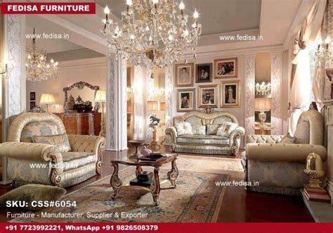 Classic Sofa Set Sofa Set Wooden 5 Seater Wooden Sofa Without Cushion ...