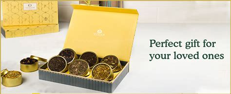 VAHDAM, Assorted Tea Gift Set - Glow, 6 Teas in a Tea Sampler Gift Box ...