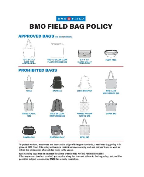 The Official, straight from MLSE, BMO Field bag policy and a few ...