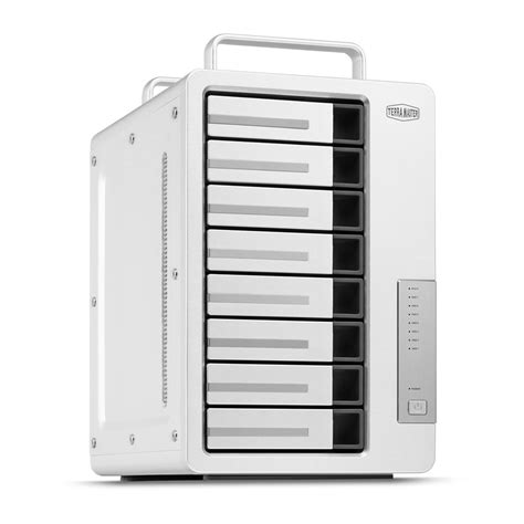 TerraMaster D8 Thunderbolt 3 Professional-Grade 8-Bay External Hard ...
