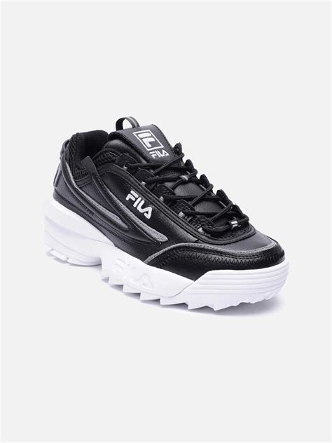 Buy Fila Black Grey Disruptor II Exp Women's Sneaker @ Rs 2549.70 ...