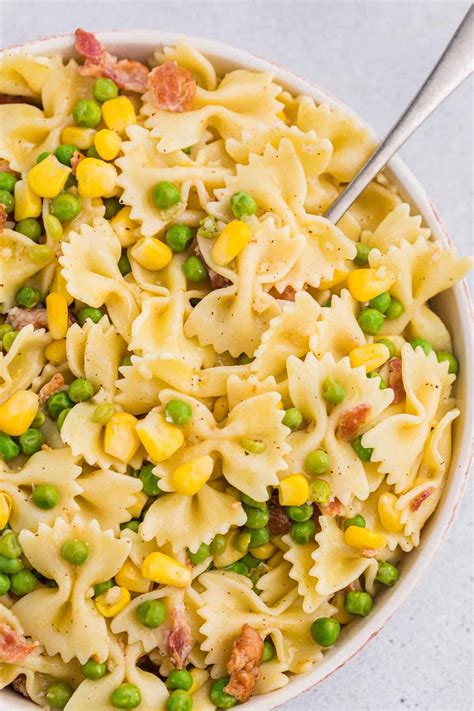 Easy Pasta Salad Recipes With Peas Your Family Will Love
