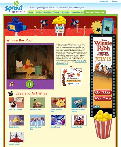 Sprout at the Movies | PBS Kids Sprout TV Wiki | Fandom