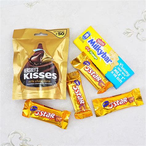 Send Milkybar with Hersheys Kisses Combo Online - GAL22-108131 | Giftalove