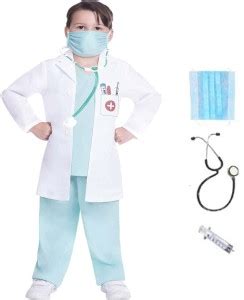 Nic Community Helper Doctor Costume for Kids Kids Costume Wear Price in ...