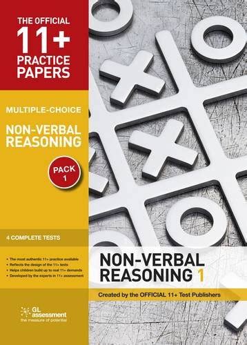Buy 11+ Practice Papers, Non-verbal Reasoning Pack 1, Multiple Choice ...