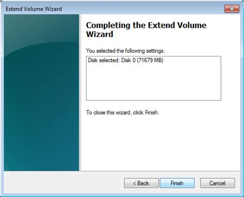 Image result for Extend Basic Disk Volume Windows 7
