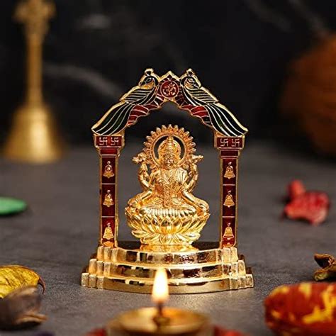 Buy Webelkart Premium Goddess Lakshmi Idol Statue for Home and Pooja ...