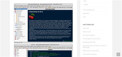 Image result for How to Use Cherry Tree Note Taking