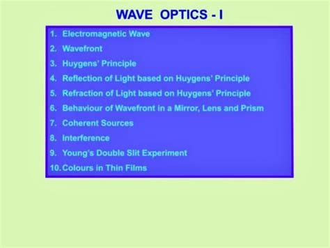 Image result for Class 12 Wave Optics MB
