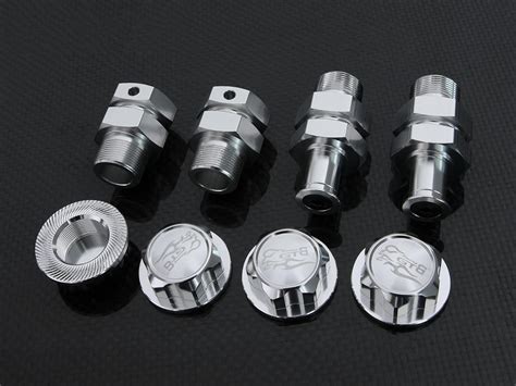 Buy GTBRacing CNC Aluminum Metal Wheel Hub Front Rear Extender Axles ...
