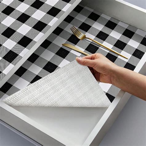 Shelf Liner Drawer Liner Cabinet Liner Non-Slip 12in X 10Ft - Textured ...