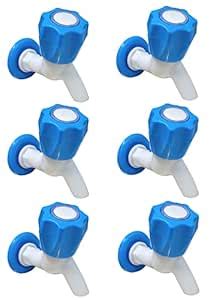 Droptech White PVC Plastic Bib Cock/Water Taps for Kitchen Bathroom ...