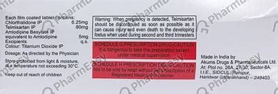 Ctd T Am 6.25/80/5mg Strip Of 10 Tablets: Uses, Side Effects, Price ...