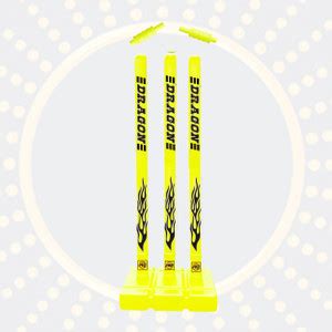 Aenox YELLOW PLASTIC (PVC ) STUMP SET KIDS AND JUNIOR / MENS - Buy ...