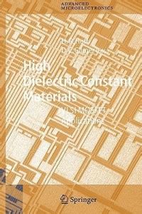 High Dielectric Constant Materials: Buy High Dielectric Constant ...