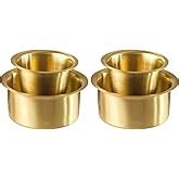Buy KC Brass Dabara Set | South Indian Coffee Glass Tumbler | Tea ...