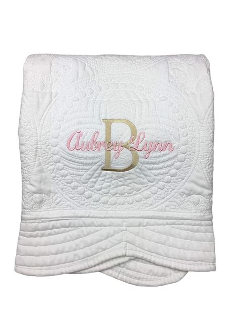 Personalized Baby Quilt, Blankets, Monogrammed Blankets for Kids, baby ...