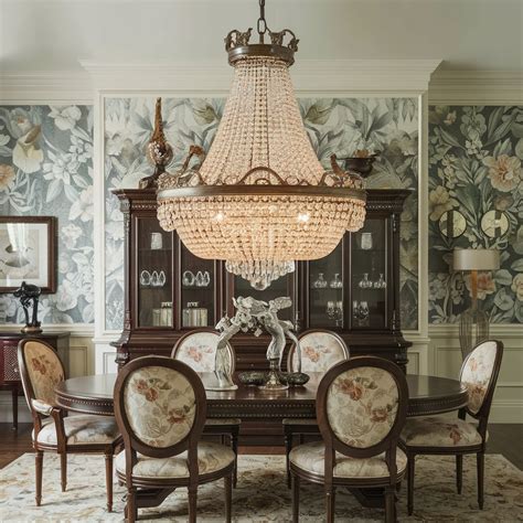 Chandelier Dining Room