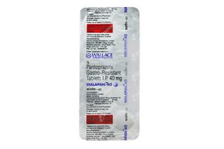 Walapan 40 Mg Tablet 10 - Uses, Side Effects, Dosage, Price | Truemeds
