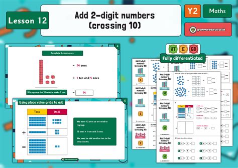 Image result for Adding Two 2-Digit Numbers Crossing 10